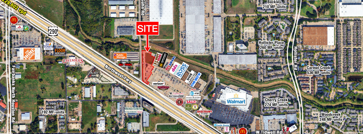 Hwy 290 & Guhn Rd - Pad Site