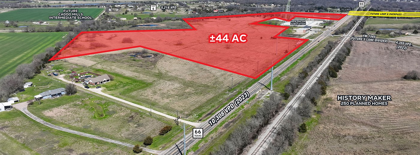44 AC SWQ Hwy 66 & Loop 6 Development Opportunity