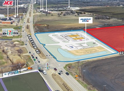 NEQ Preston Rd & Glendenning Pkwy